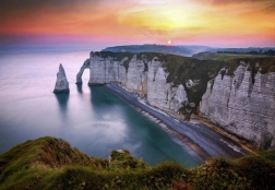 Puzzle kilátás Étretat-ra 1000 darab