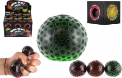 Antistressz neon squish labda