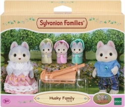 SYLVANIAN FAMILIES husky család – figurakészlet szánkóval