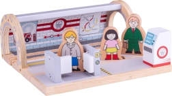 Bigjigs Rail fa metróállomás