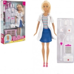 Orvos babá kiegészítőkkel 30 cm