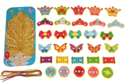 Fa fűzős készlet – Hercegnő LUCY & LEO