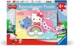 HELLO KITTY 2×24 darabos puzzle