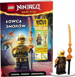 Lego Ninjago: sárkányvadász – interaktív könyv Rapton minifigurával