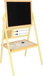 Gyermek fa mágneses tábla krétával és számolóval