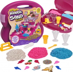 Kinetic Sand Scents jégkrémes készlet illattal hordozható bőröndben