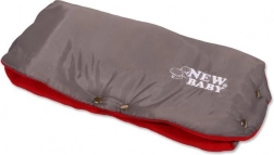 Kocsitoló kézmelegítő Classic Fleece szürke/piros