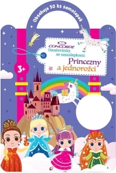 Színező és matricacsomag CONCORDE – hercegnők és unikornisok