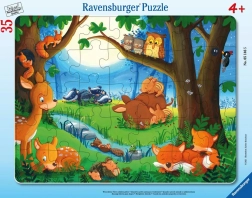 Ravensburger puzzle – állatkák lefekvés előtt