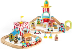 Fa vasút vidám vásár