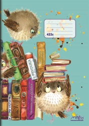 A4-es iskolai füzet olvasónaplóhoz, 12 mm-es vonalazás, 20 lap