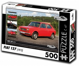 RETRO AUTÓK Puzzle Fiat 127 500 darab