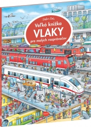 Nagy képes vonatos könyv kis mesélőknek