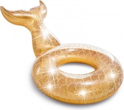 Csillogó úszógumi sellőuszony formában