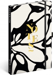 NOTIQUE vonalas jegyzetfüzet, absztrakt, 13 × 21 cm