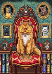 Trefl Puzzle Premium Plus Magic Collection: Macskamánia 1000 darab