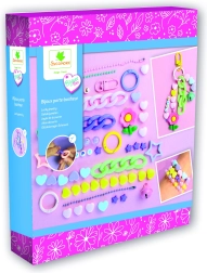 Kreatív készlet ékszerekhez - Vidám színes karkötők és medálok