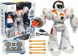 Szórakoztató távirányítású robot lövedékekkel