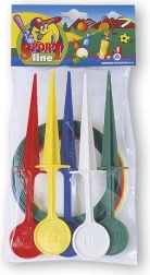 Androni dobó játék karikákkal