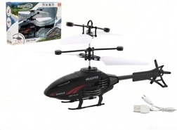 RC helikopter kézmozdulattal vezérelhető és USB-s töltéssel, 16 cm