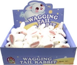 Felcsévélős nyuszi farkát csóválja 14 cm