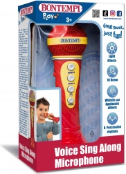 Karaoke mikrofon fényhatásokkal