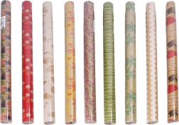 Avana natur csomagolópapír 0,7 × 2 m – vegyes minták