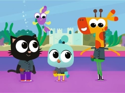 Puzzle 30 darabos Kotek Milo