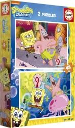 Puzzle SpongeBob 2x48 darab
