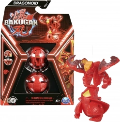 Bakugan Dragonoid piros átalakuló harci figura + kártyák