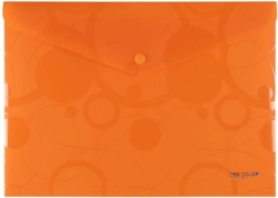 NEO COLORI narancssárga A4-es patentos irattasak