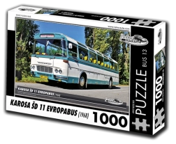Puzzle Retro-Auta BUS Karosa ŠD 11 Evropabus 1000 darab