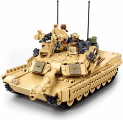 Sluban Model Bricks harckocsi M1A2 Abrams TUSK II 2 az 1-ben