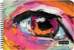 A3-as vázlatfüzet spirálkötéssel, 40 lap, 190 g/m²