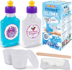 Tuban felhőslime készítő szett – cloud slime műhóval