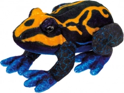 Plüss béka narancs-fekete