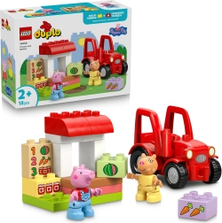 LEGO DUPLO Peppa malac traktor és piac