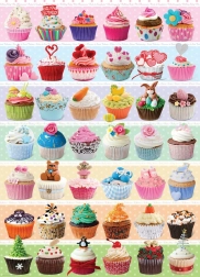 EUROGRAPHICS puzzle Cupcake ünnep 1000 darab