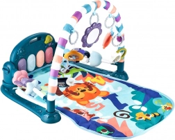 Interaktív játszószőnyeg zongorával, kék