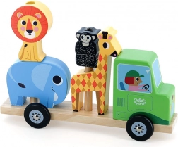 Vilac Fa játék Safari motívumokkal Ingela P. Arrhenius által