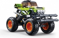 Sluban felhúzós monster truck Bigfoot Green
