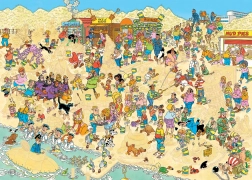 Puzzle Homokszobrok 1000 darabos Jan van Haasterentől