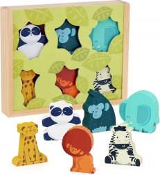 Vilac fa dzsungel figurák