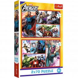 Puzzle - 2x70 - Légy hős a Trefl-től