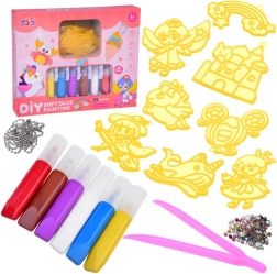 Csináld magad függődísz-készítő kreatív készlet – sablonok és színek