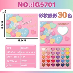 Gyermek smink mega szett szívecskékkel