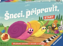 Ravensburger Csigák, vigyázz, kész, rajt! – gyerek versenyjáték