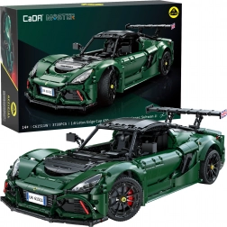 CaDA építőkészlet LOTUS Exige Cup 430 sportautó 1:8, sötétzöld, 3730 elem
