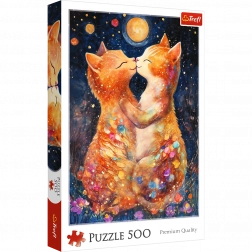 500 darabos puzzle – csók holdfényben Trefl