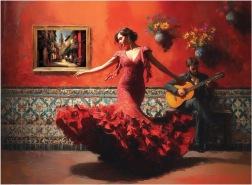 ANATOLIAN Flamenco 1000 darabos puzzle